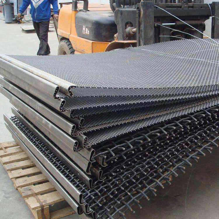 鐵皮包邊錳鋼篩網(wǎng)