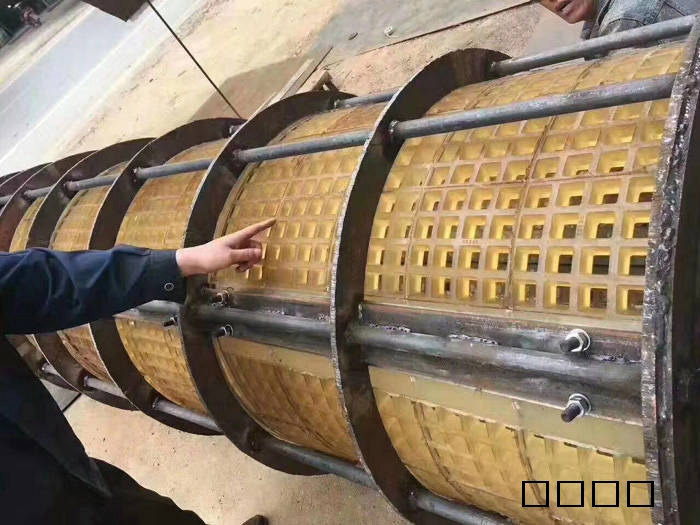 聚氨酯篩網(wǎng)安裝樣例